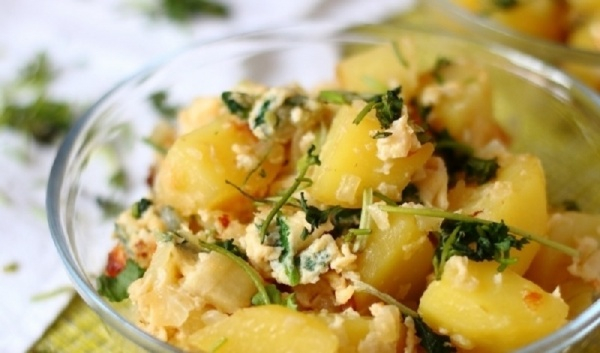 Картофельное рагу с овощами и пряными специями — вкусный рецепт