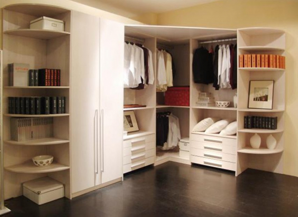 Типы планировок и дизайн гардеробной комнаты